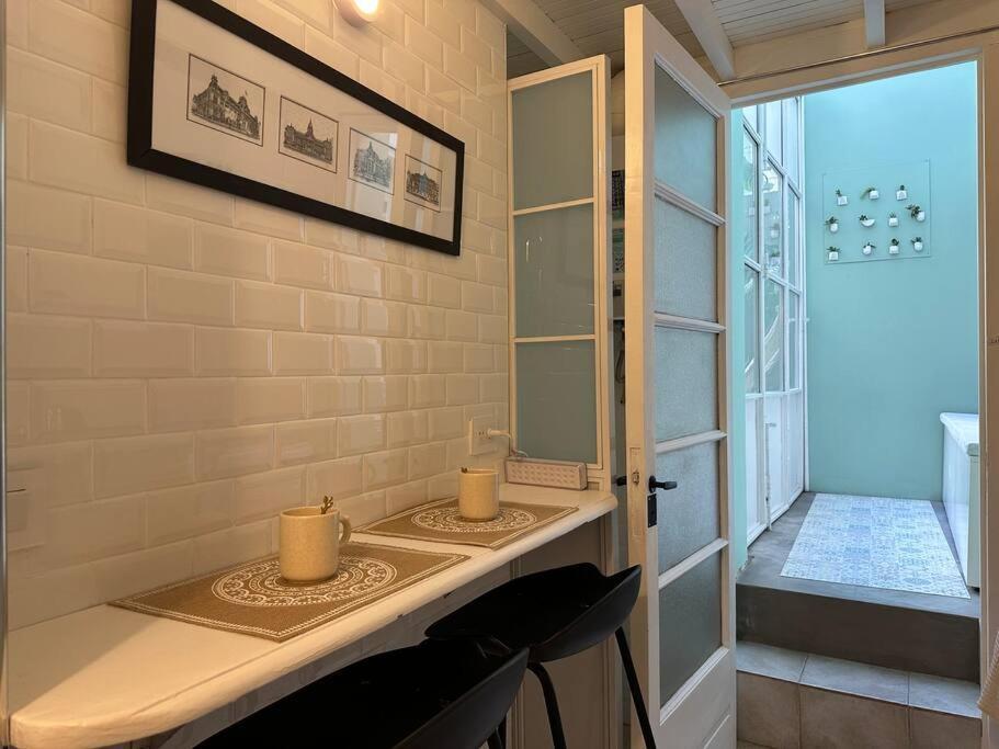 Encantador Apartamento Con Patio Buenos Aires Esterno foto